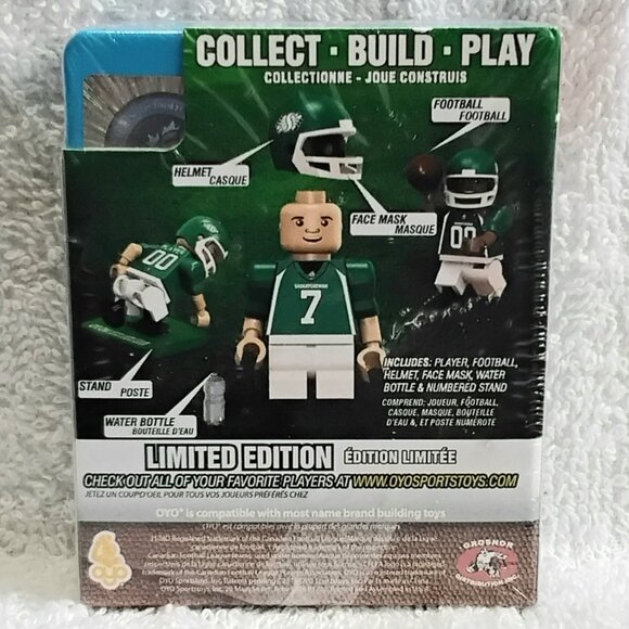 3/$45 Sealed 2013 CFL Weston Dressler G1LE Series 2 by OYO Sports!! - Picture 4 of 4